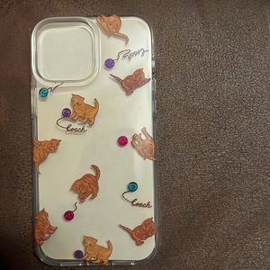 Coach iPhone 13 pro max case